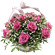 букет из розовых роз с гипсофилой. Бишкек