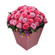 розовые розы в коробке. Бишкек