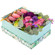 макаруны и цветы в коробочке. Бишкек